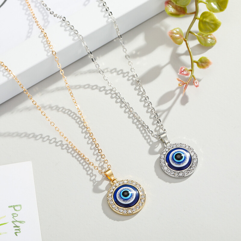 Evil Eyes Necklace For Women’s Jewelry Gold Silver Color
