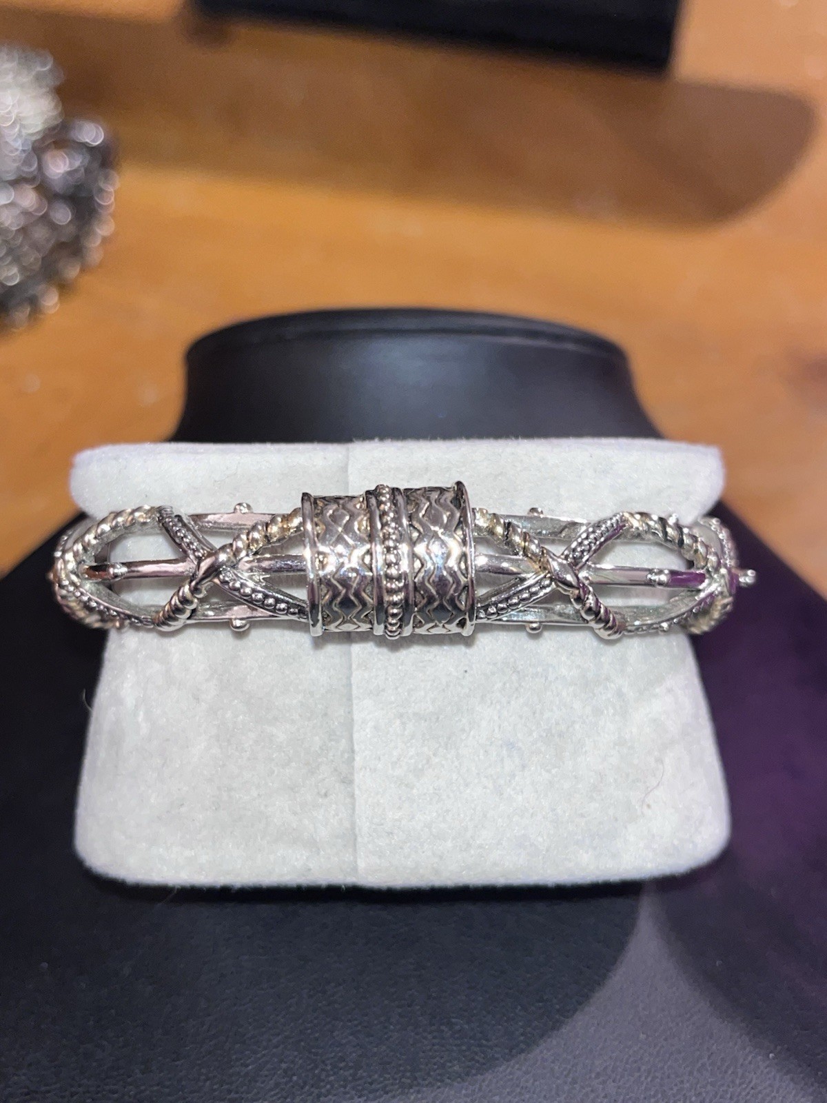 Vintage Rope Wrap Magnetic Bracelet