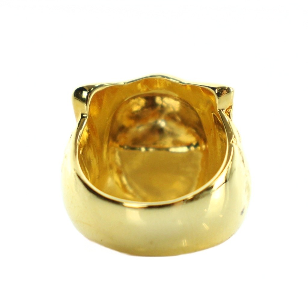 Hysterics Tiger Logo Gold Ring 11 No Stamp Men’s Jewelry AB Condition