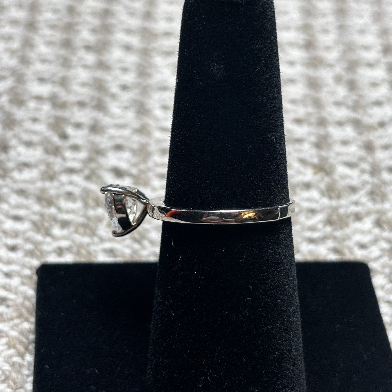 Size 7 Fashion Jewelry Heart Ring Made In China No Stamp Engagement Wedding