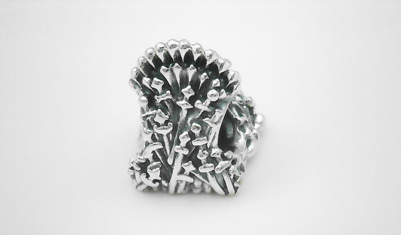 NEW! Authentic Pandora Game of Thrones Iron Throne Charm Green Crystal 792965C01
