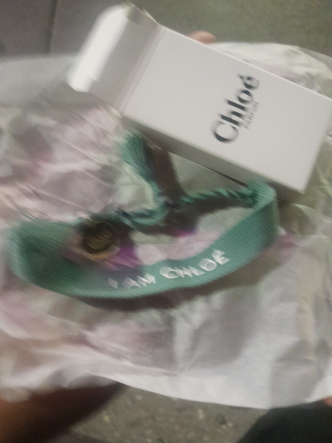 [Lot Of 2] chloe sign Bracelet green Limited Editon Brand New