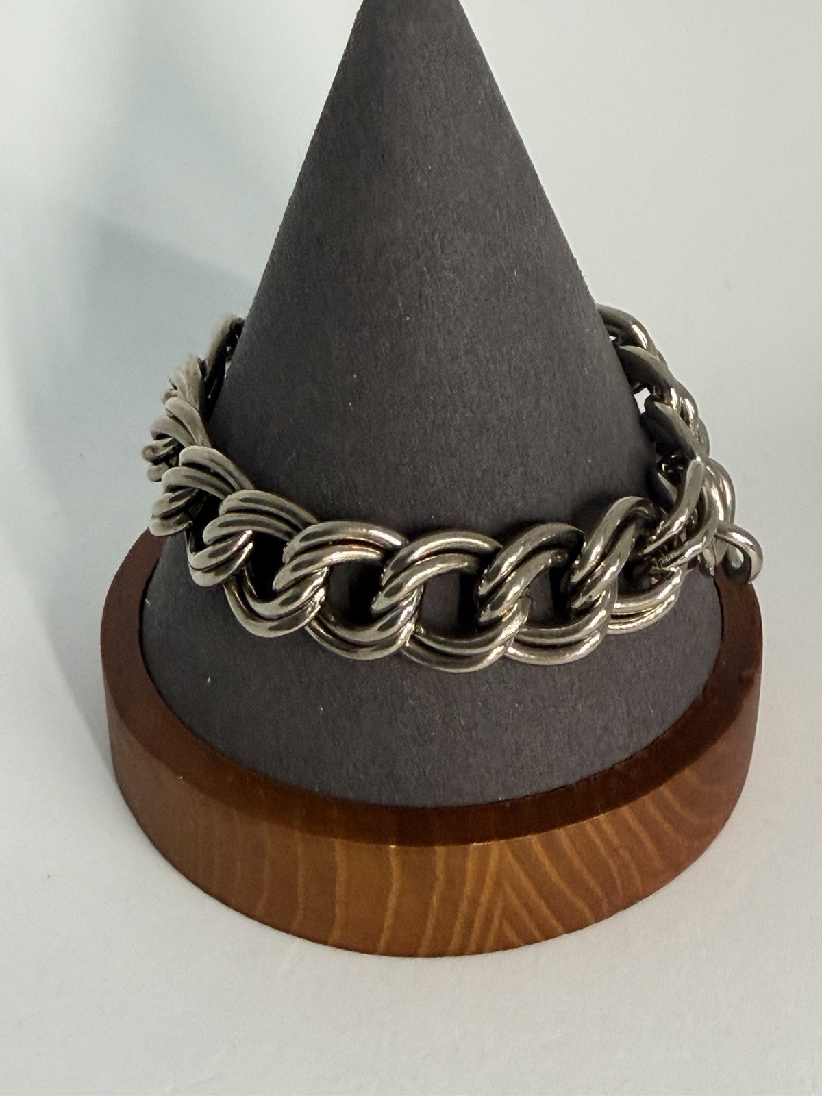 Set of 2 Silver Tone Metal Bracelet