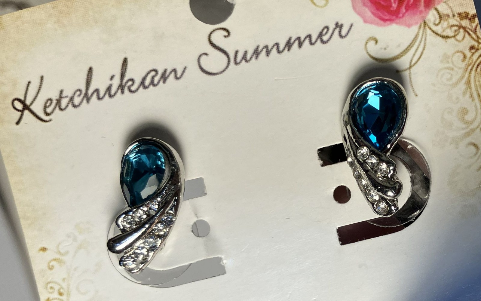 Earrings – 5 sets. Misc set of new earrings – good quality.