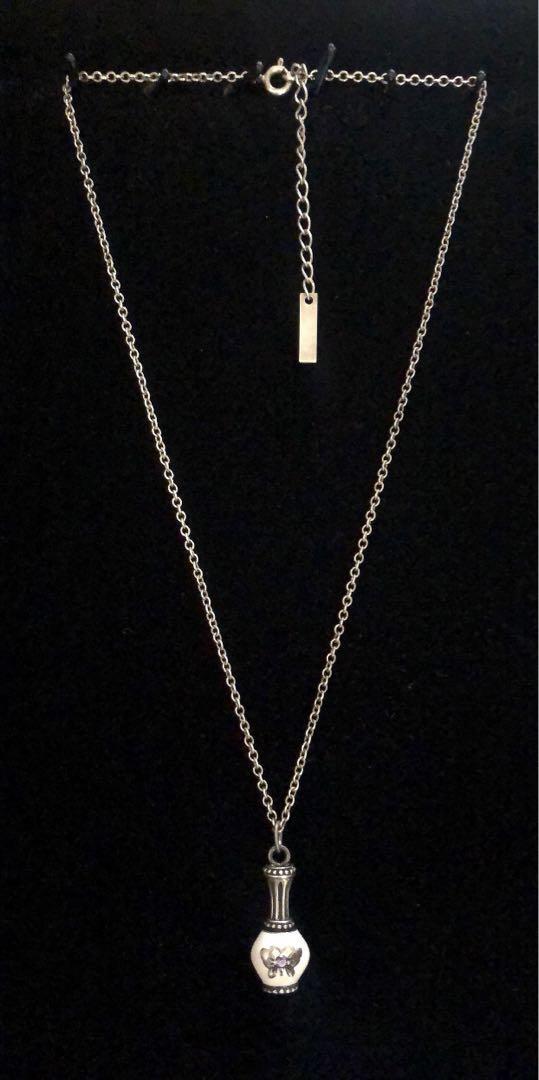 ANNA SUI Vase Motif Necklace Pendant [RARE]