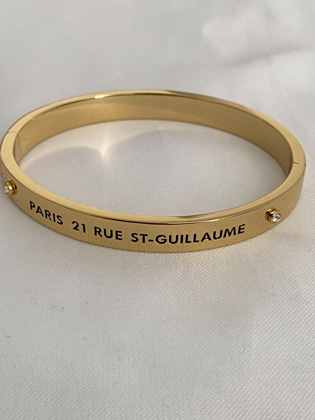 Karl Lagerfeld Rue St. Guillaume Bangle with Crystal from Swarovski