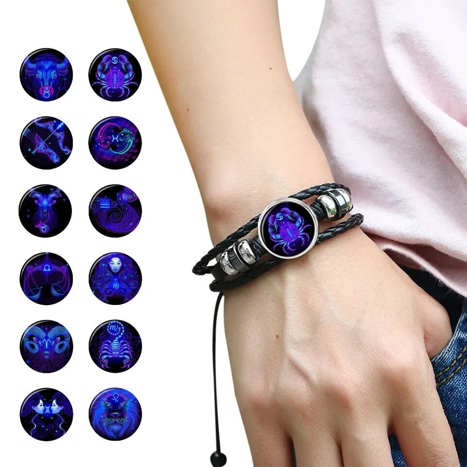 Zodiac Sign Spirit Bracelet Manifest Your Desires The Desire Horoscope Gift 2025