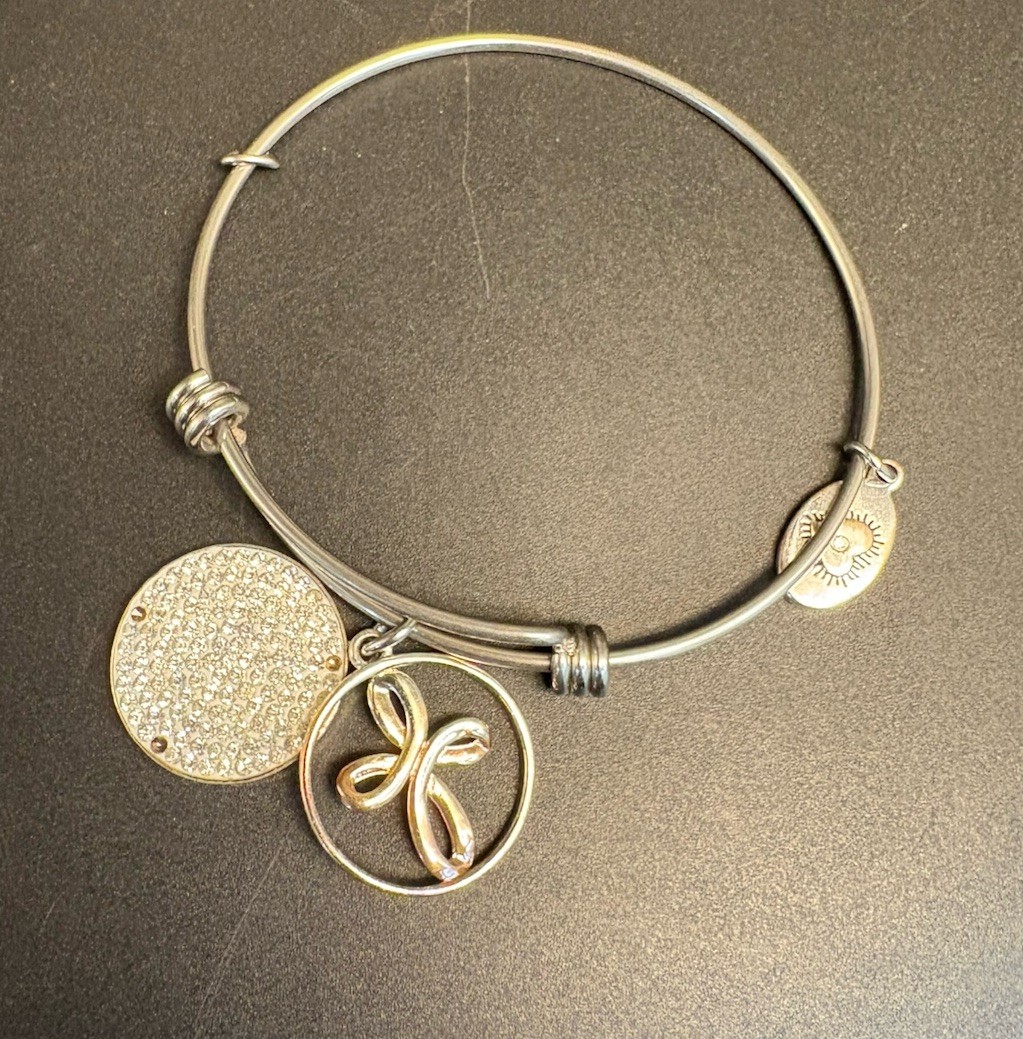Lovely Silver Tone with Beads Religious Fashion Jewelry Lot of 8 pieces