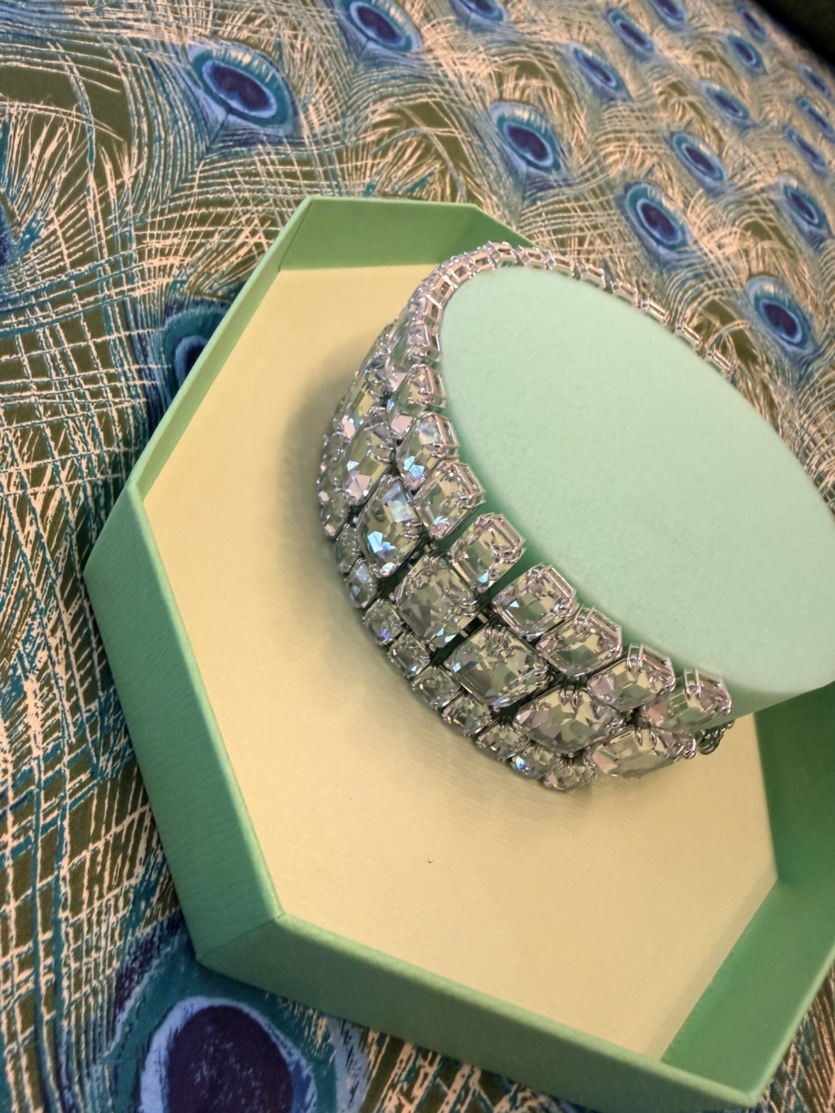 Swarovski Millenia Choker 3 Rhodium Shiny White