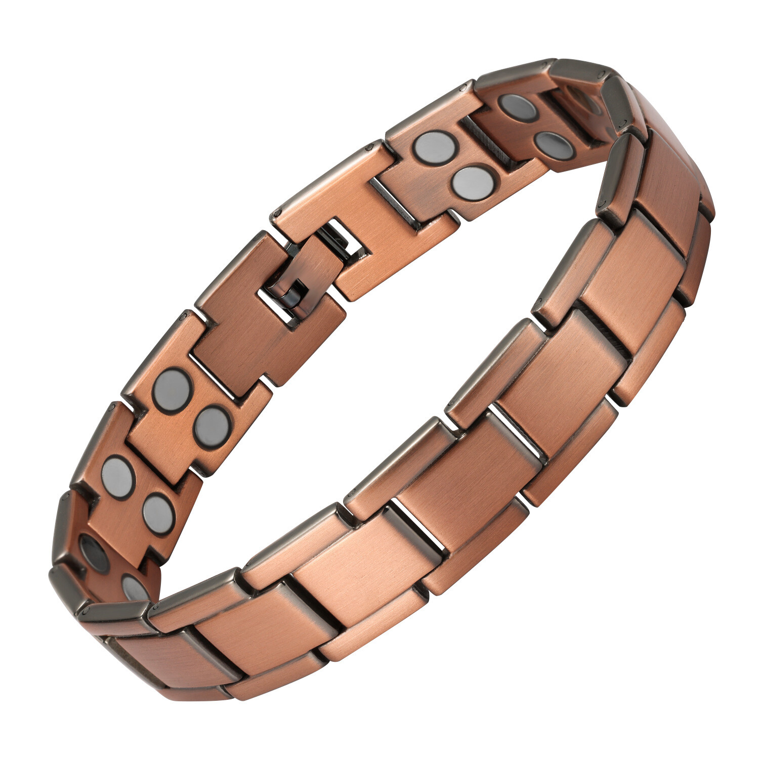 Men’s Bracelet Magnetic Therapy Arthritis Pain Relief Pure Solid Copper Bangle