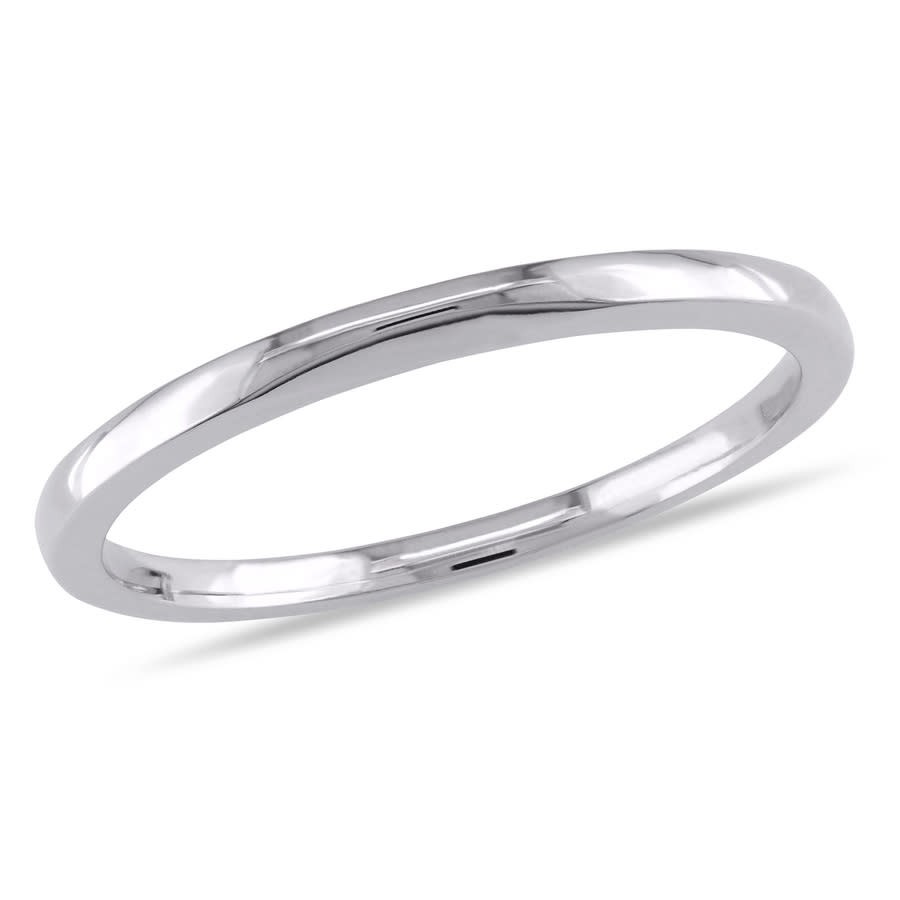 AMOUR Wedding Band In 10K White Gold