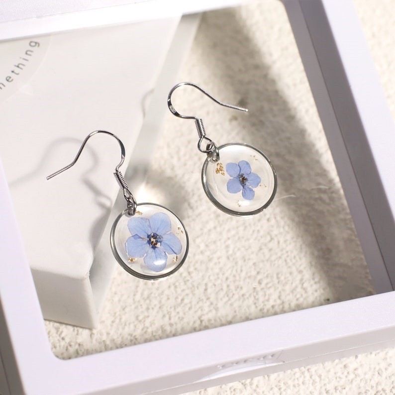 Earrings for Women, Handmade Resin Earrings, Dangle Drop Earrings, Birthday Gift