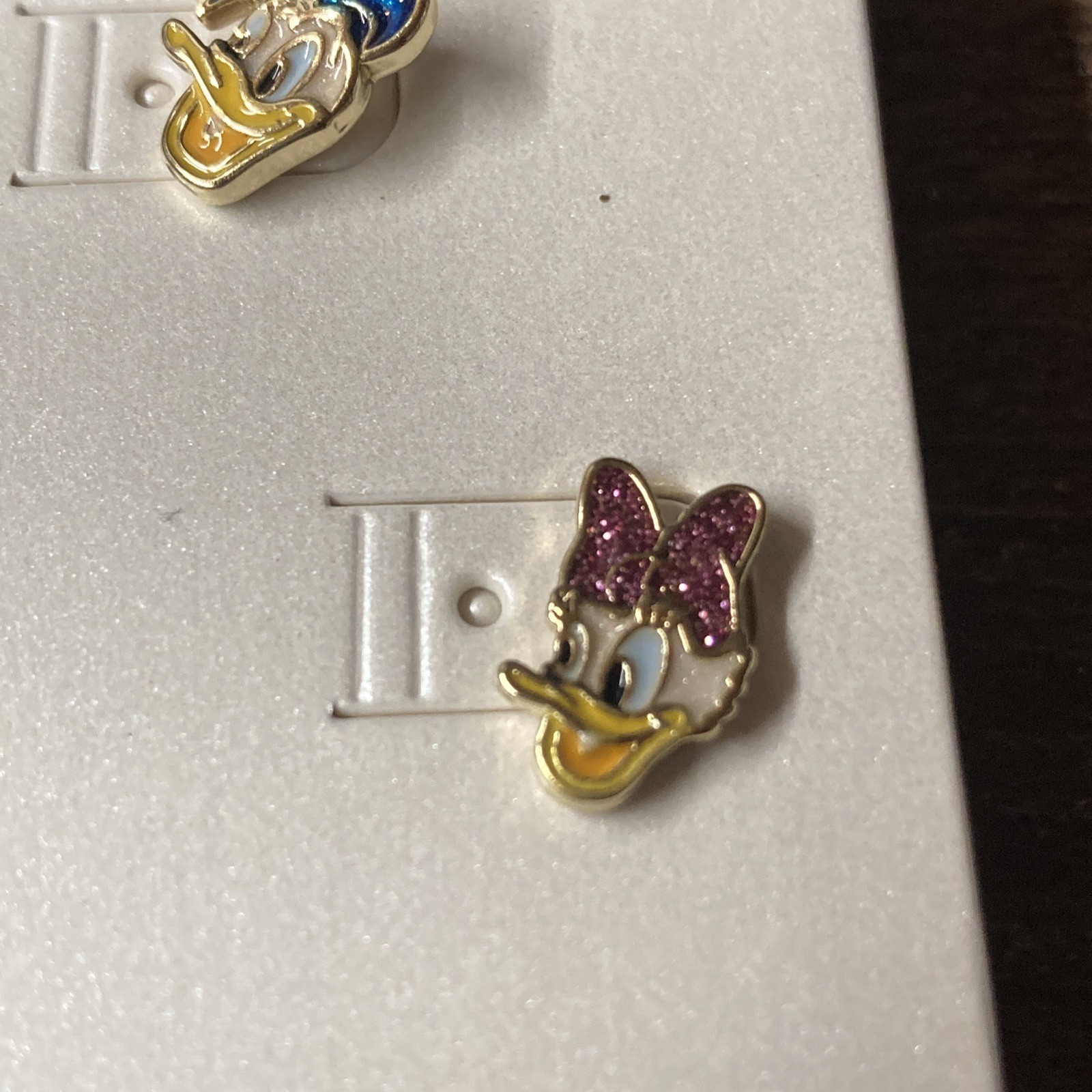 SUGARFIX BY BAUBLEBAR DISNEY DONALD & DAISY DUCK EARRINGS – NEW- Rare Set