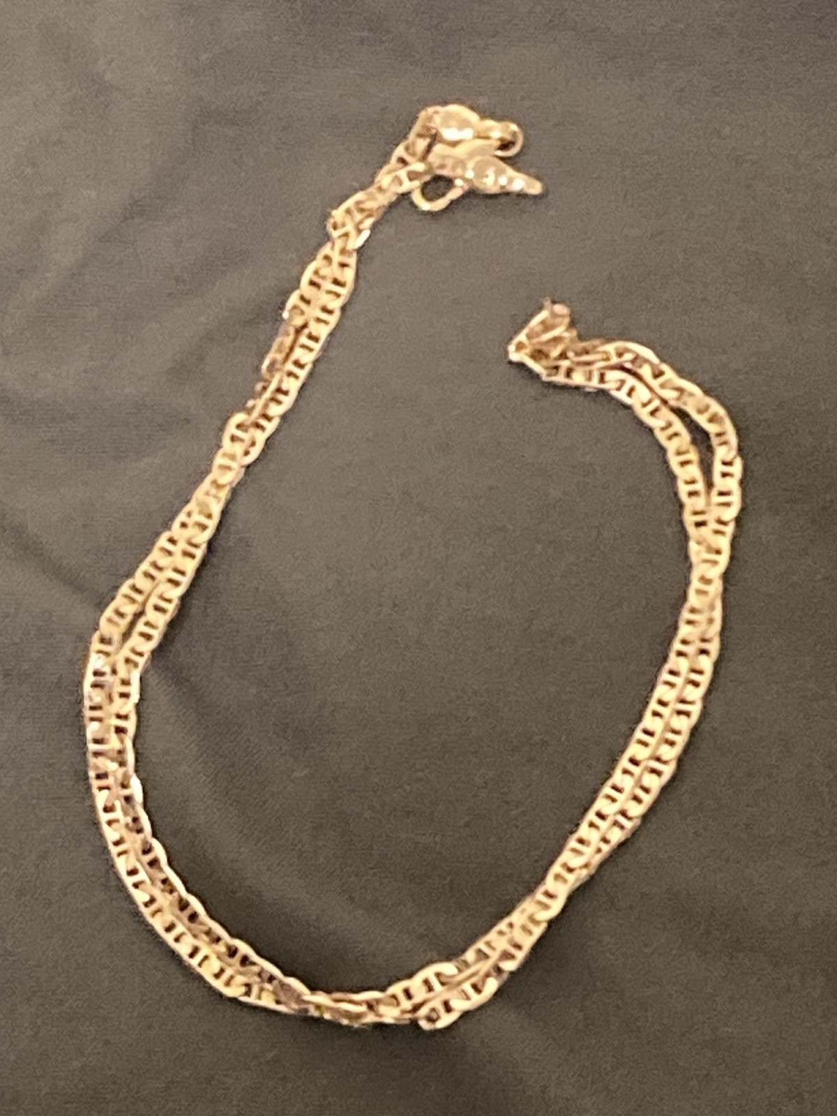 XP Gold Tone Bear Pendant With Rhinestones And A Gold Tone Xp Chain New