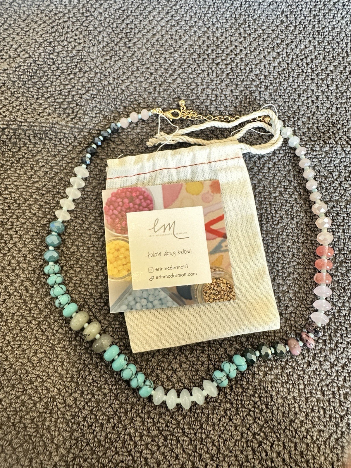 Erin McDermott Jewelry Filled With Gratitude Necklace BRAND NEW
