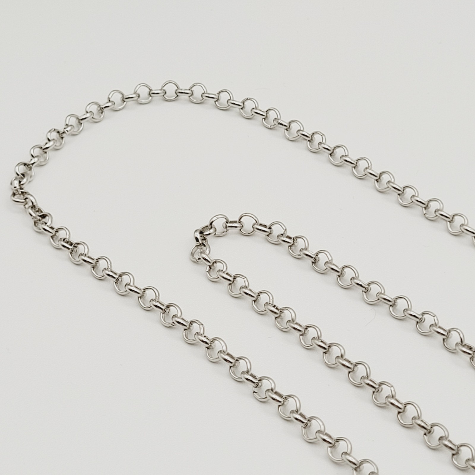 Clear Crystal Teardrop Pendant Necklace Silver Tone Stackable Adjustable 40″