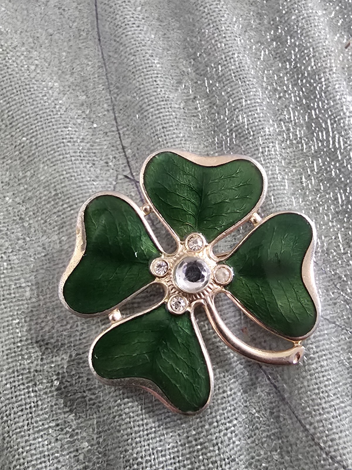 Brooch Broche Trebol St Patrick