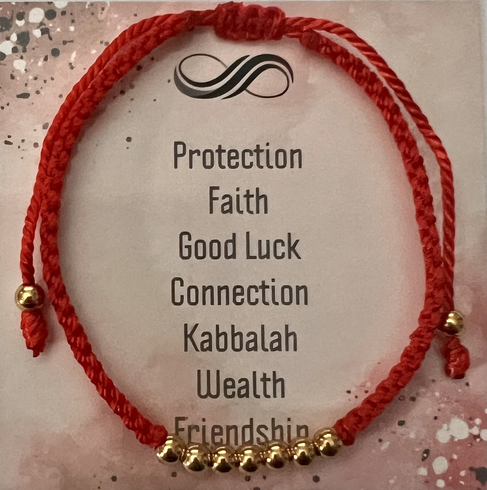 Kabbalah Red string minimal bracelet good luck thread hilo rojo men women gift