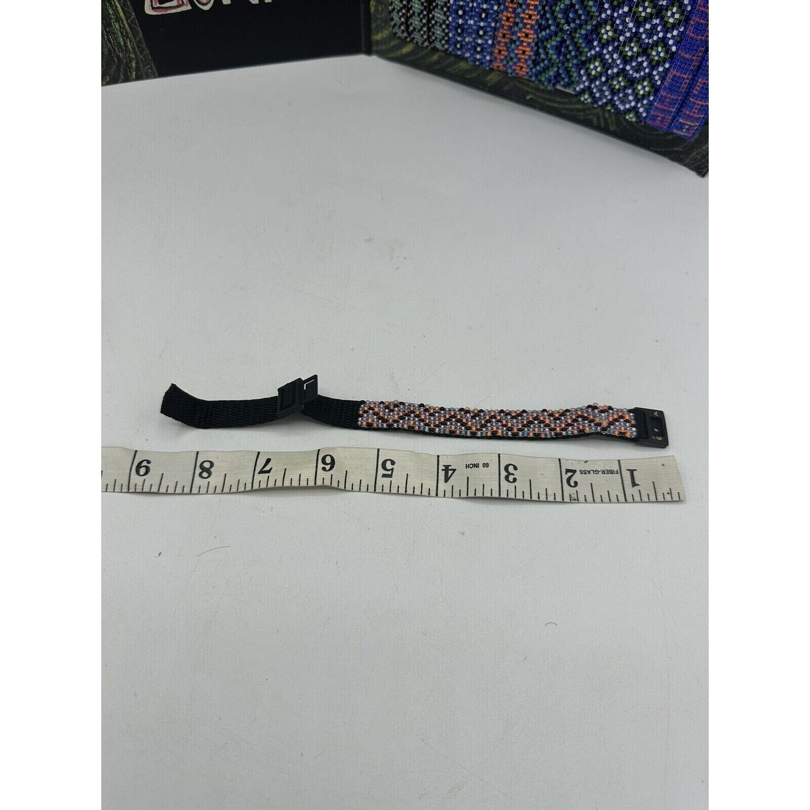 Vintage Gotcha Bracelet Adult Unisex Surf Skate Braided Wrap Multi 80s 90s