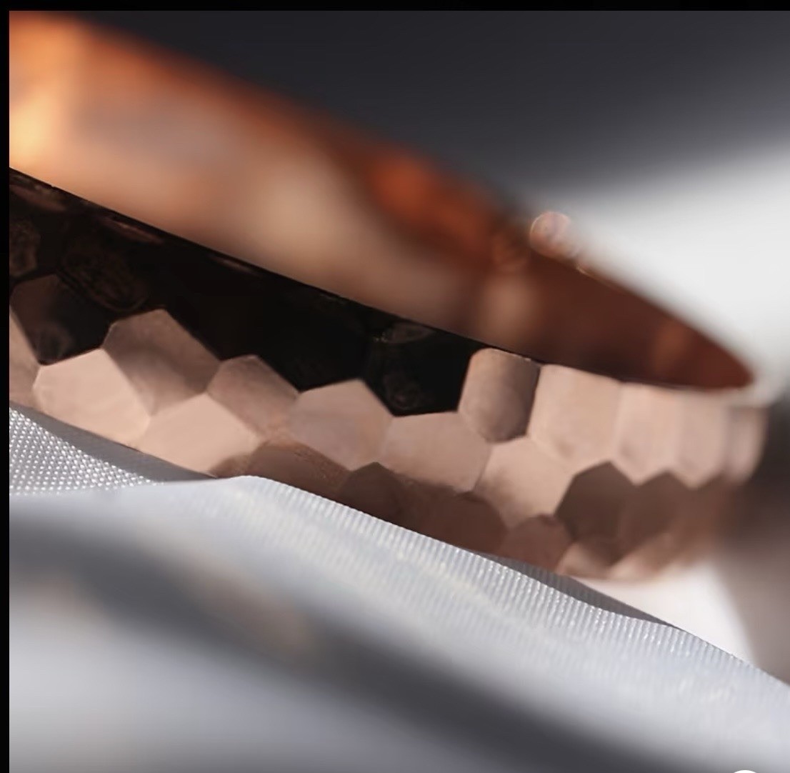 Copper Bracelet 99.9% Purple copper Size 2.36inc/6cm
