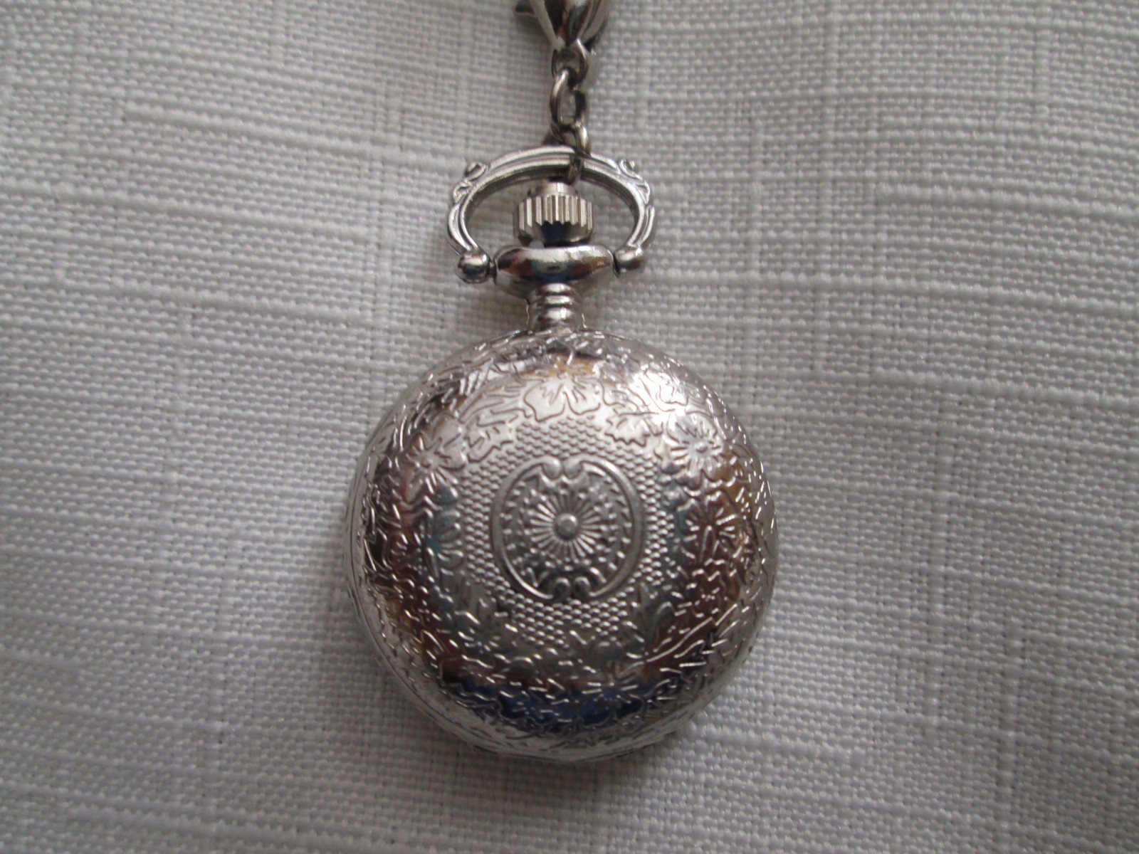 ART BY AMY LABBE UNIQUE BEADED WATCH CLOCK NECKLACE